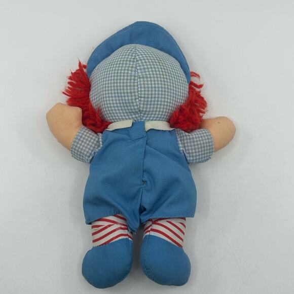Raggedy Anne & Andy Doll 9" Small Doll Yarn Hair Rag Doll Soft Toy VTG Playskool - Picture 2 of 3